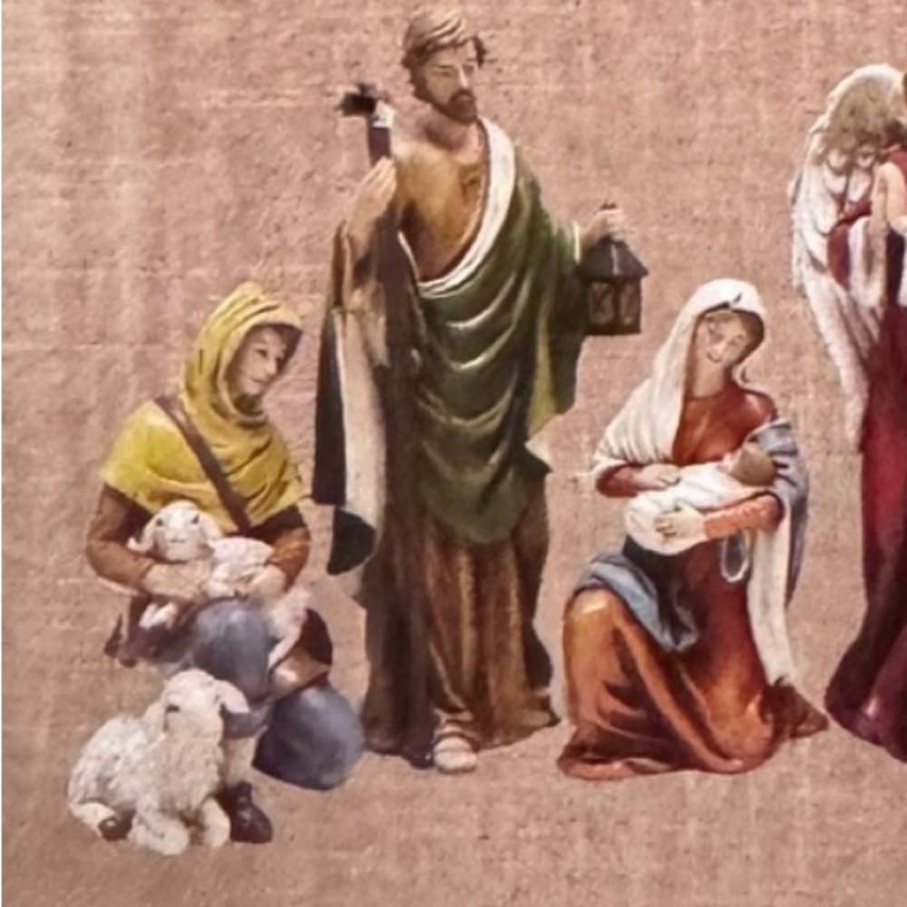 Nativity Scene The Promise of Christmas by Robert Stanley Deluxe 7 Piece Set new - Picture 11 of 11